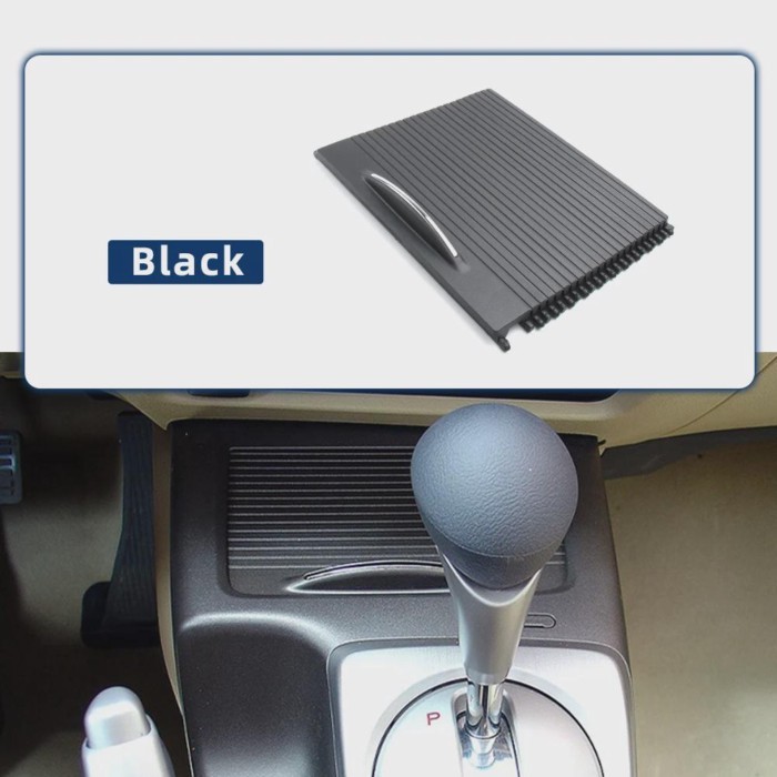 Car Centre Console Roller Blind Cover Center Console Sliding Shutters Cup Holder Roller Blind  For