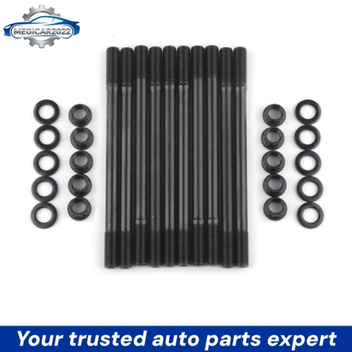 208-4701 Cylinder Head Stud Kit For Acura Honda K20A K20Z K23A1 K24A K24Z K20Z3 Engine Motor