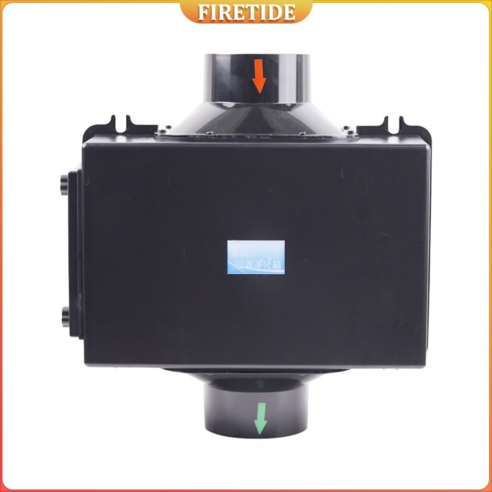 Fresh Air Intake Inline Filter Box With Pre-filter Activated Carbon and HEPA filter HVAC System Hea