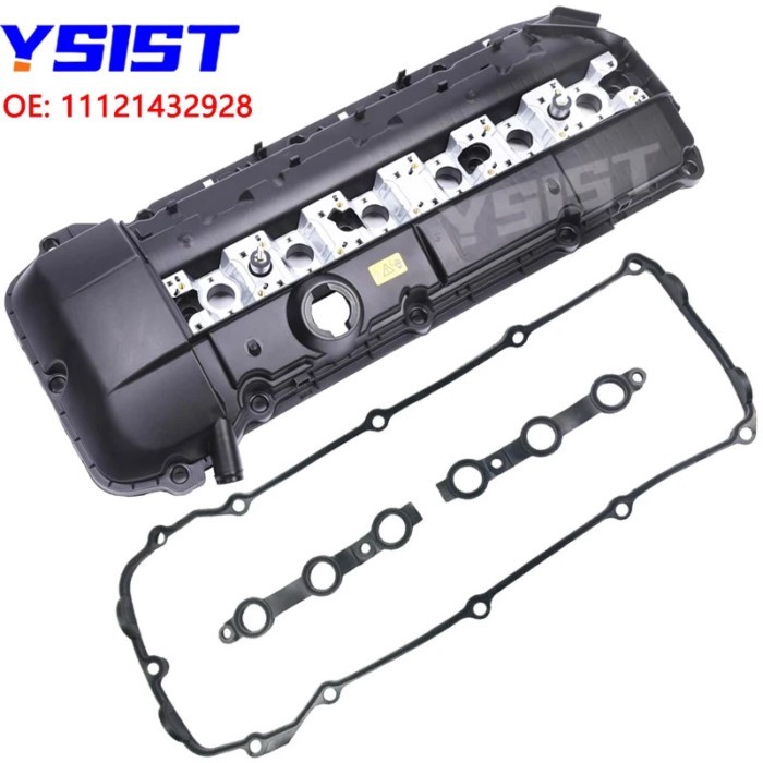 11121432928 New Engine Valve Cover for BMW E46 E39 E38 X5 E53 Z3 E36 ENGINE M54 / M52 325Ci 330i Z3