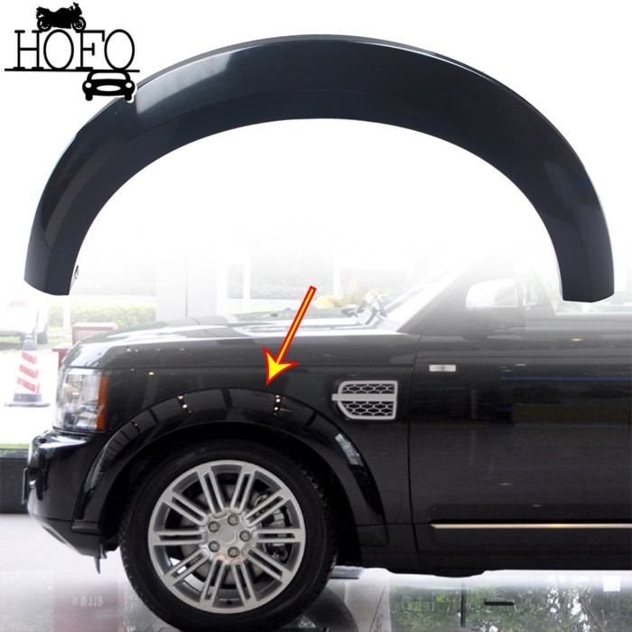 Car Front Wheel Fender Wheel Flares Extension Arch Moulding For Land Rover LR3 / Discovery 3 2005-2