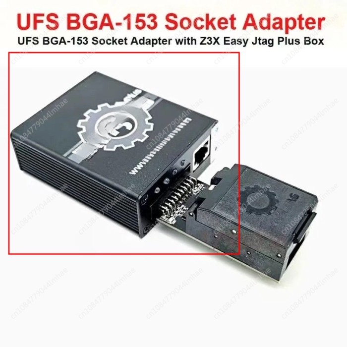 2022 Newes Original z3x Easy Jtag Plus UFS BGA-254 Socket / EMMC 254 ( EMMC +UFS 2 IN 1 ) Adapter