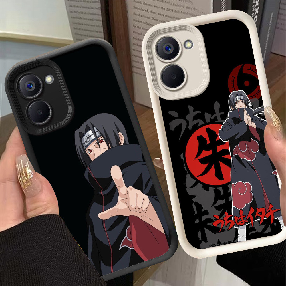 G-45 Naruto Sasuke สําหรับ VIVO Y03 Y27s Y18 Y36 Y18i Y03t Y27 5G สีดําและสีขาว