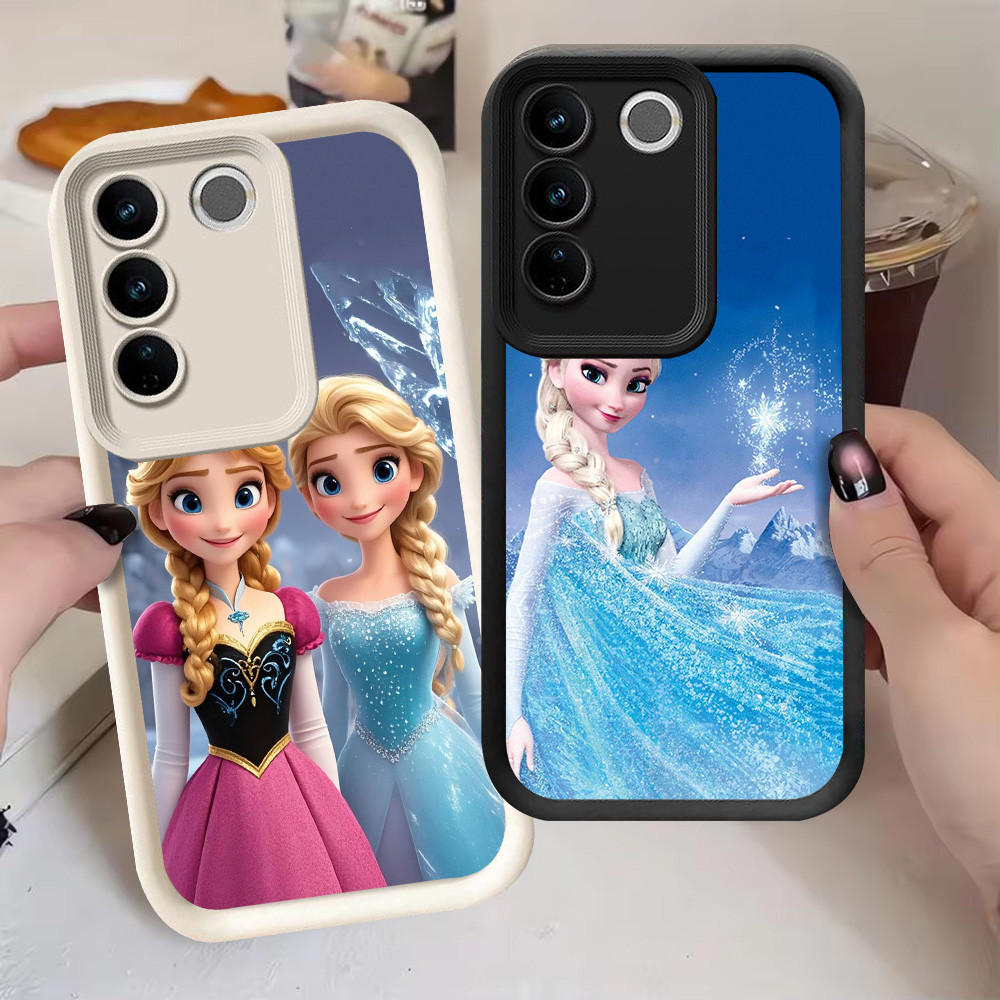 G-74 Frozen Casing สําหรับ VIVO Y81 Y81s V29 V29E Y100 Pro สีดําและสีขาว