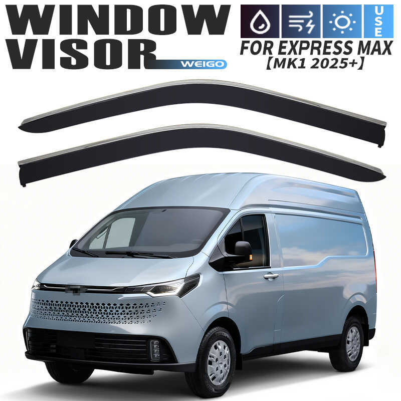 เหมาะสําหรับ Chevrolet Chevrolet Express Max กระจกบังแดด Sunny Rain Block [เม็กซิโก]