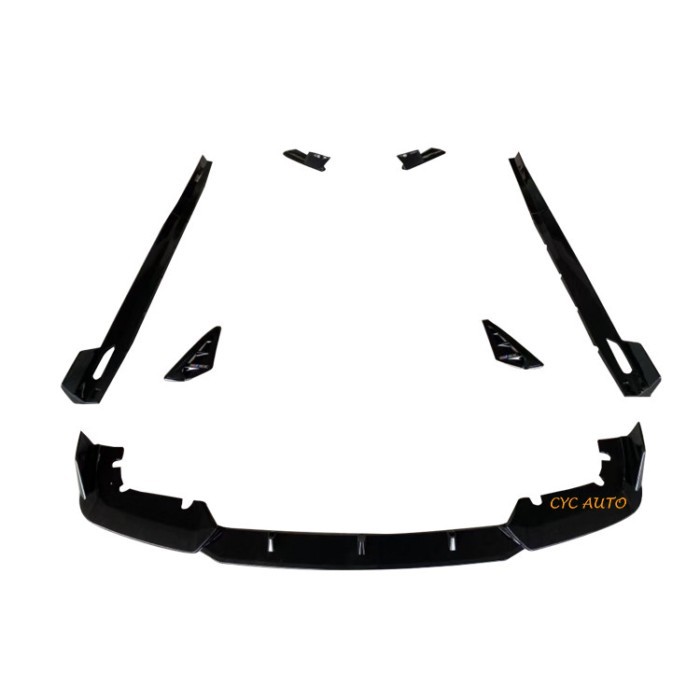 Car part G05 Aero kit for BMW X5 series bumper G05 F95 X5M bodykit front splitter side skirts 2021