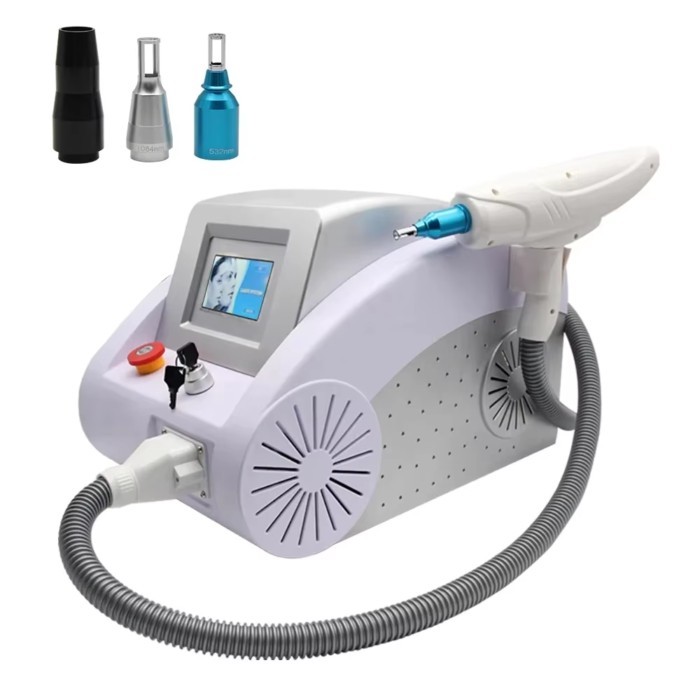 Hot Sale Laser Eyebrow Washing Equipment Nd Yag Tattoo Removal Black Doll Carbon Peeling Laser Beau