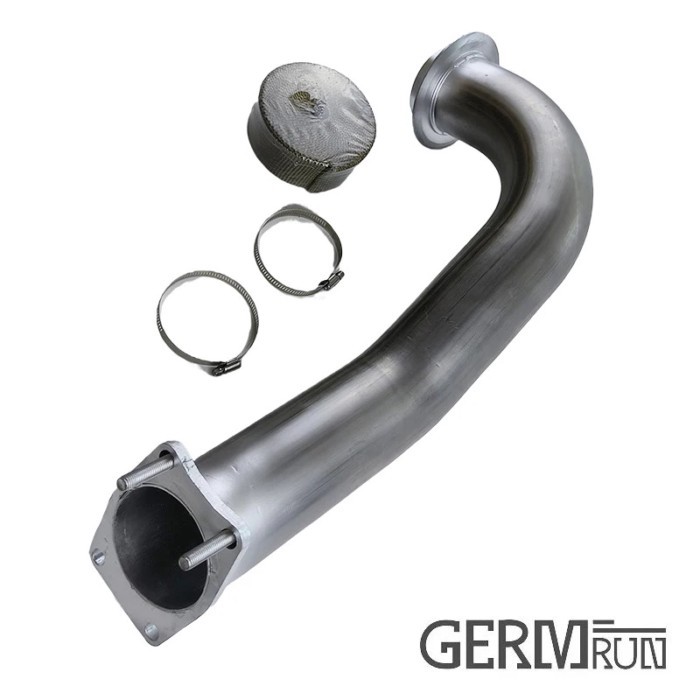 3.5" Downpipe Exhaust For Chevrolet Silverado & GMC Sierra L5P 6.6L Duramax Diesel 2017-2023
