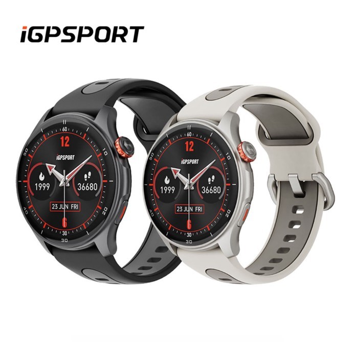 IGPSPORT LW10 Sports Watch 1.43in AMOLED Screen With Heart Rate Monitor Bluetooth Call GPS Fitness