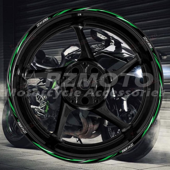 For ZX-25R ZX25R motorcycle wheel decoration sticker rim decal reflective waterproof wheel stripe t
