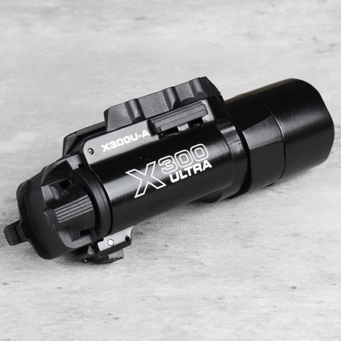 X300U ไฟฉายยุทธวิธีแบบติดตั้งใต้ 500 Glock ที่สว่างเป็นพิเศษ