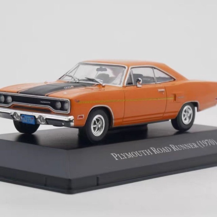 IXO 1/43 Plymouth Road Runner 1970 Plymouth American Muscle Car Model