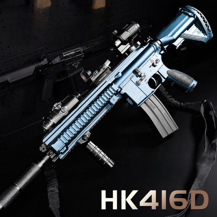 Sijun HK416D-2.5 ฟันทองของเล่นต่อเนื่อง wargame