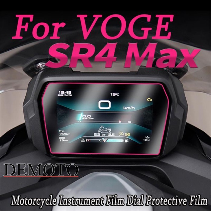 For VOGE SR4 MAX 350 SR4 350 Motorcycle Cluster Scratch Panel Membrane Protection Film Screen Prote