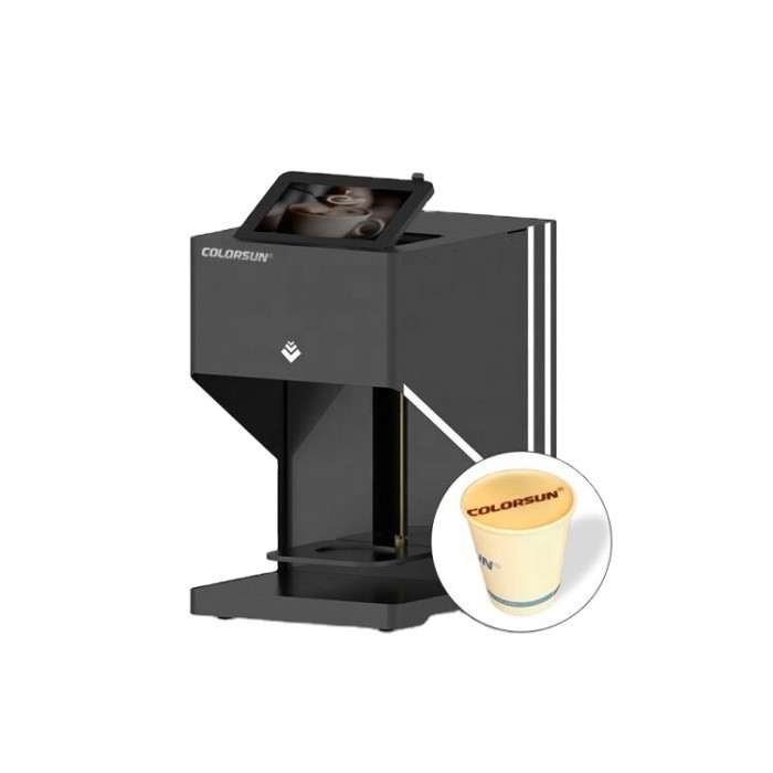 New Upgraded Cappuccino Beer Coffee Printer Food Printer Latte Art Coffee Printing Machine Fater Sp