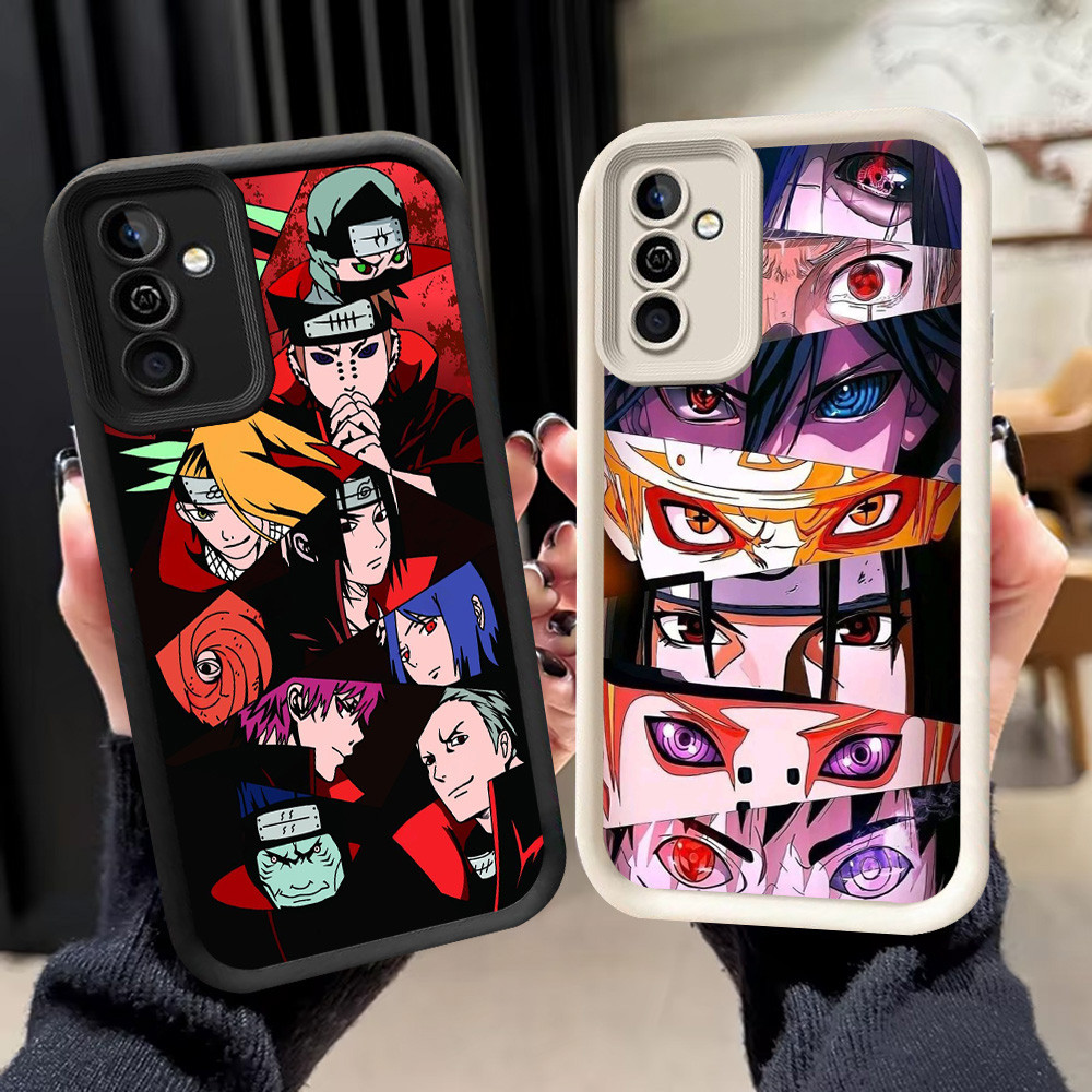 N-46 NARUTO Akatsuki Soft Casing สําหรับ Samsung Galaxy A73 A53 A52 A72 A52S 5G