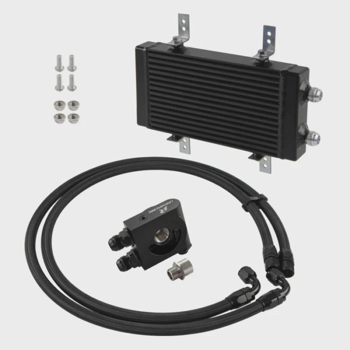 Bar & Plate Oil Cooler C +/- 0.5 degree Filter Adapter Hose Kit Small Dual Pass thermostatic 73degr