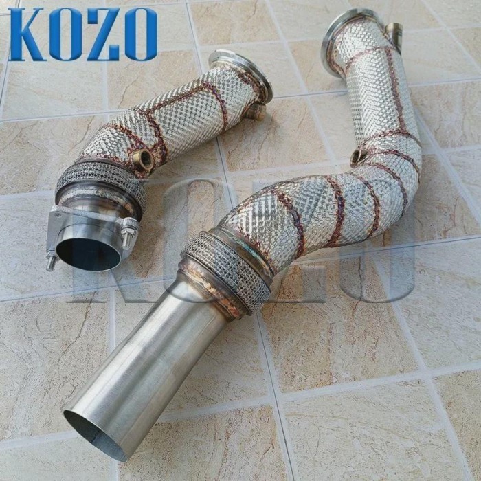 Turbo downpipe  Front pipe For BMW S55 M2C M3 M4 F87 F80 F82 F83 2015