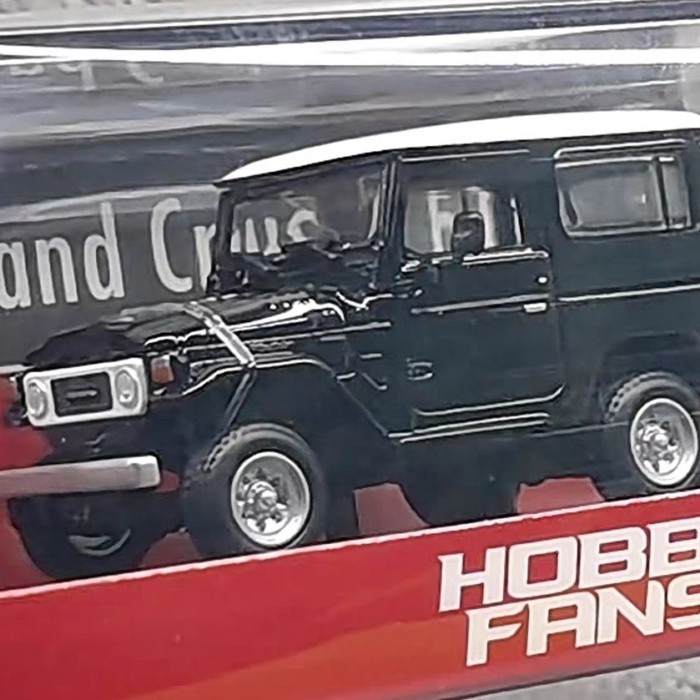 Hobbyfans 1/64 LAND CRUISER FJ40 Toyota LAND Cool Luzawa FJ40 โมเดลรถโลหะผสมออกจากโมเดลรถพิมพ์