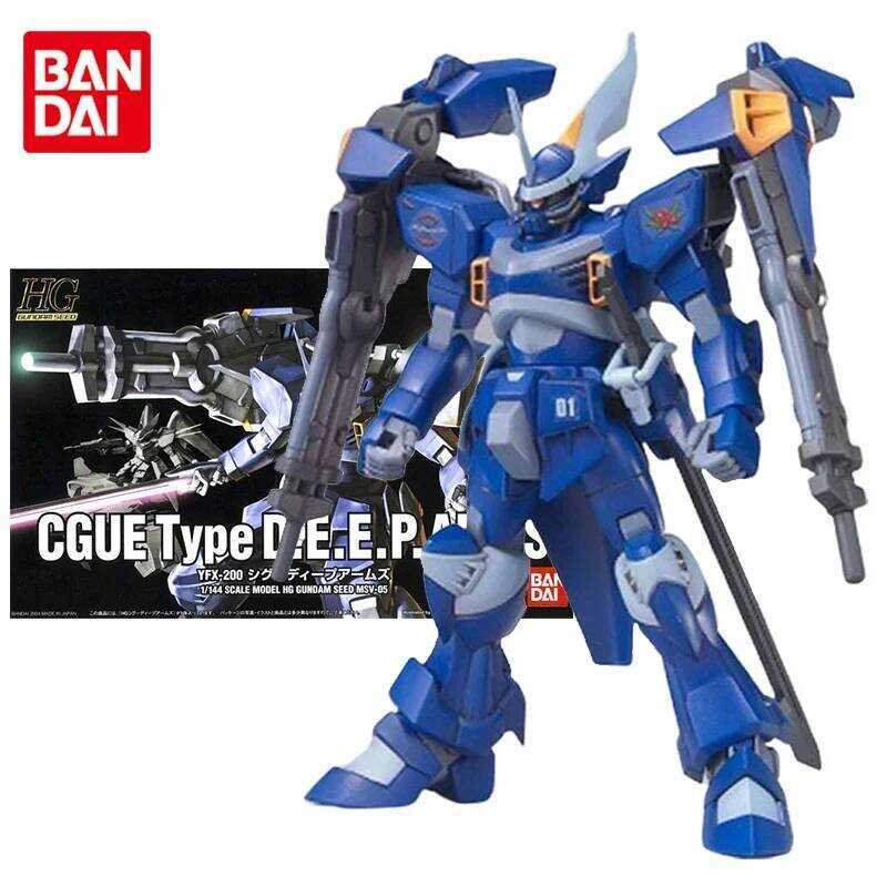 Bandai Genuine Gundam Model Kit Anime Figure HG 1/144 YFX-200 Cgue Type DEEP ARMS Gunpla Anime Acti