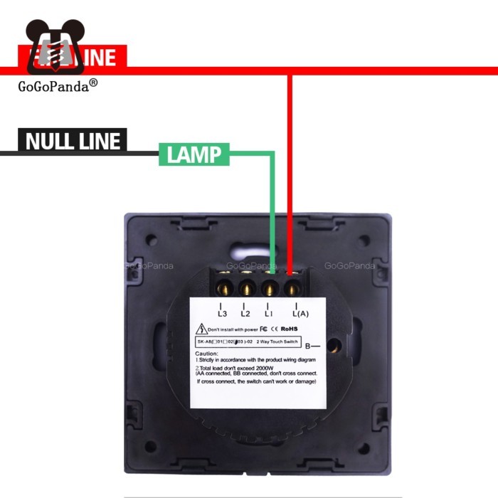 Free Shipping EU Standard 1 2 3 Gang 1 Way Wall Light Controler Smart Home Automation Touch Switch