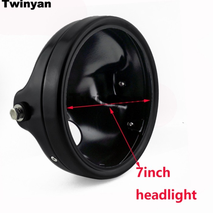 7 inch Motorcycle Outside Shell LED Headlight HeadLamp Housing Cover Bucket For 7inch Headlight Mot