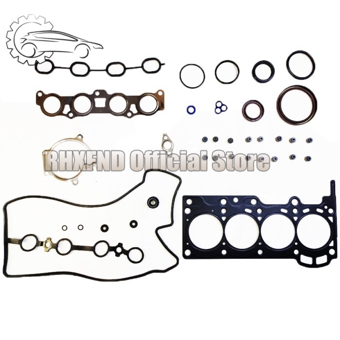 1SZ Engine Gasket Set Overhaul Kit 04111-23040 for 1SZ-FE YARIS (SCP1, NLP1, NCP1) 1.0 16V ECH O Ha