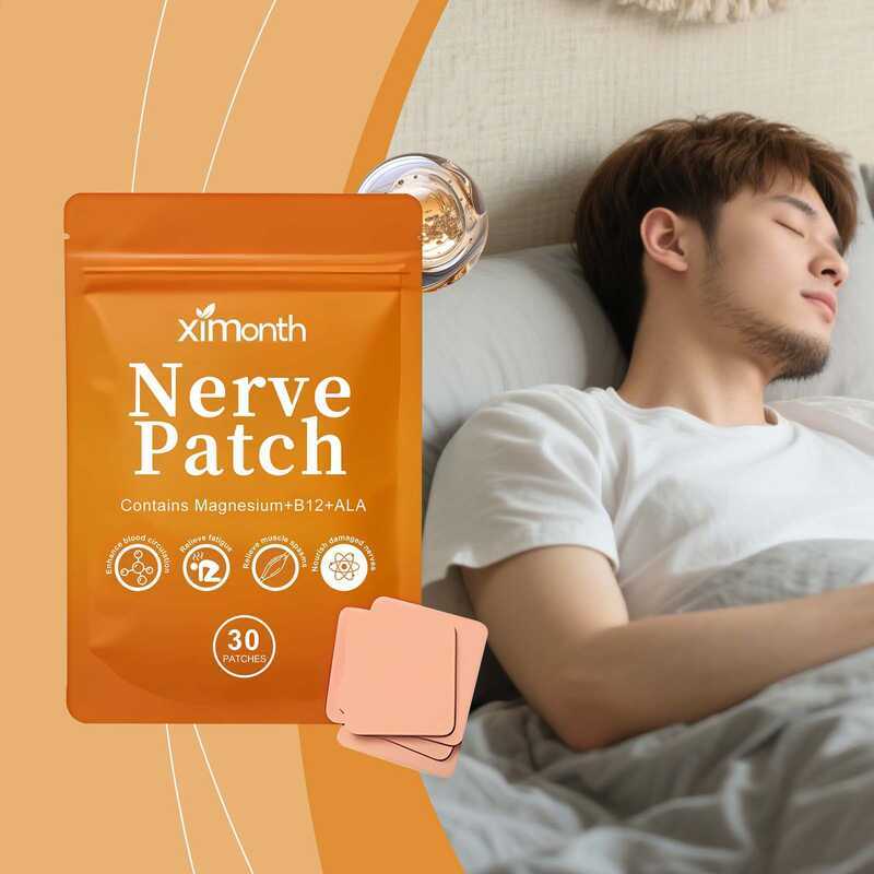 XIMONTH Herbal Care Fit Body Care Night Sleep Stable Light สมุนไพร Ingredient Patch