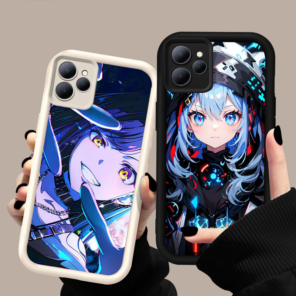 HW-28 Rock Music Hatsune Miku ปลอกซิลิโคนกันกระแทกสําหรับ Infinix Tecno ITEL สมาร์ท Spark Pova HOT A