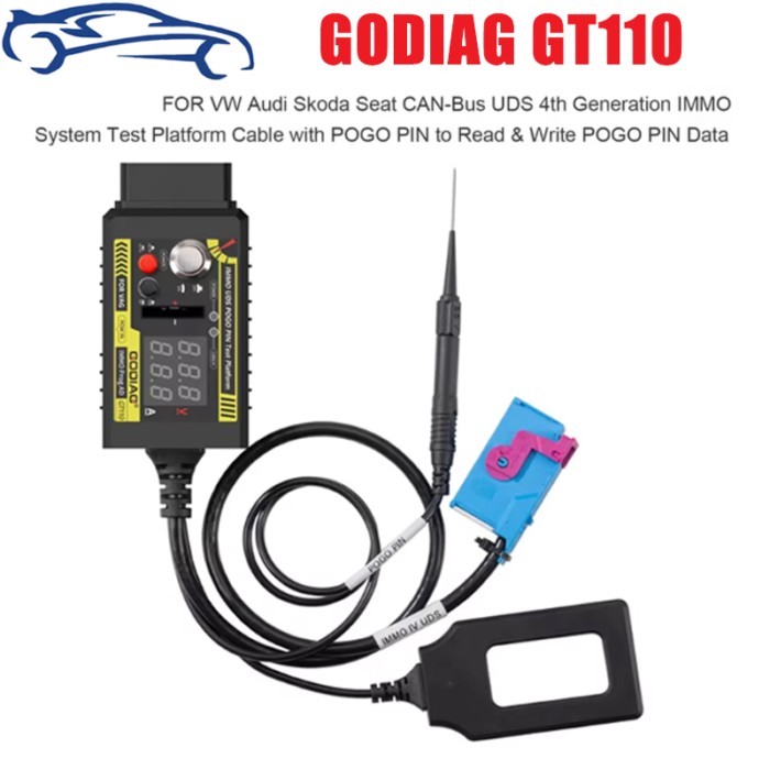 GODIAG GT110 GT111 GT112 For VW Audi Skoda Seat CAN-Bus UDS 4th Generation IMMO System Test Platfor