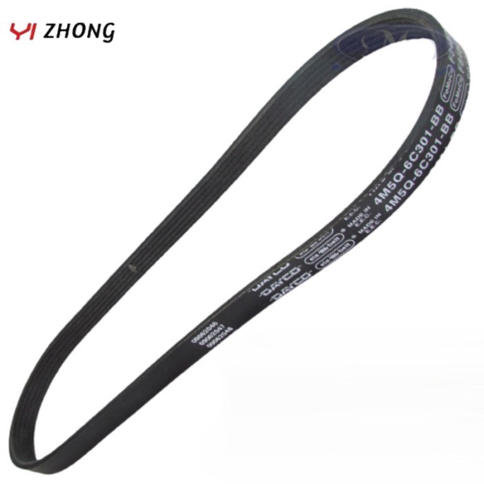 4M5Q6C301BB Air Con Alternator Belt for Ford Focus C-Max 1.4 1.6 MFD 1708273 4M5Q6C301CC