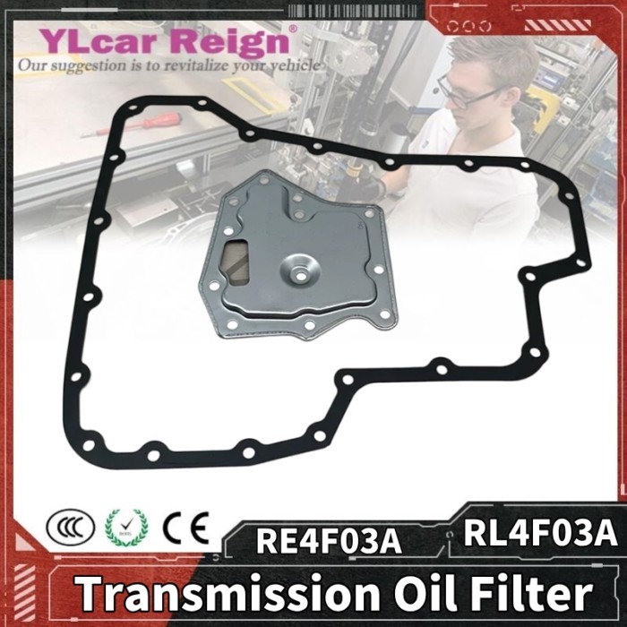 RE4F03A RE4F03B RL4F03A RE4F03V Automatic Transmission Oil Filter and Gasket For Nissan 31728-31X01