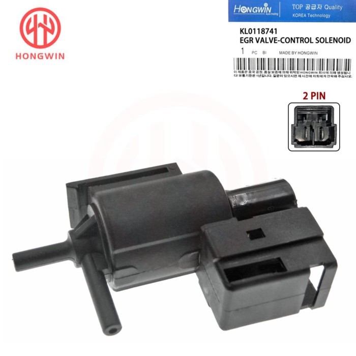 HONGWIN EGR Vacuum Switch Purge Solenoid Valve OEM: KL0118741 K5T49090 K5T49091 K5T49051 For Mazda