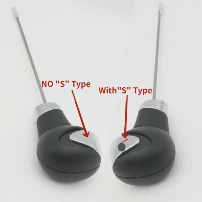 Automatic Transmission Leather Head Gear Shift Knob For BMW MINI Cooper S Clubman Countryman R55 R5