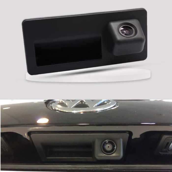 Car Trunk Handle RearView Camera For Audi A4 / S4 / RS4 B8 8K 2009-2016 / Q3 8U 2011-2017 For Cayen