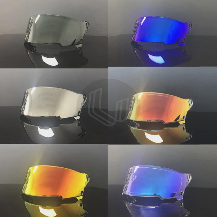 Eliminator Helmet Visor For Bell Eliminator Motorcycle Helmet Visor goggles plating silver red Repl