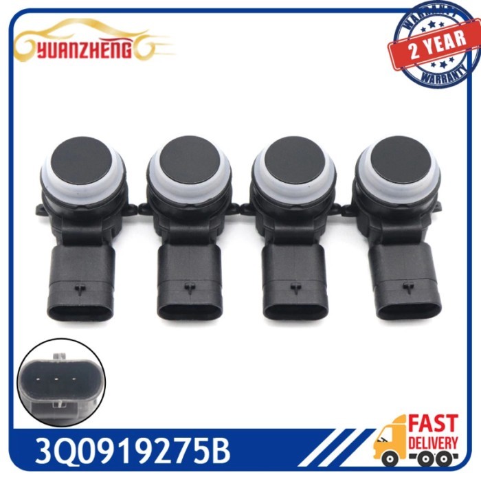 4pcs NEW Parking Sensor 3Q0919275B For Volkswagen Tiguan BJ Skoda Kodiaq 2016-2018 0263033918 3Q091