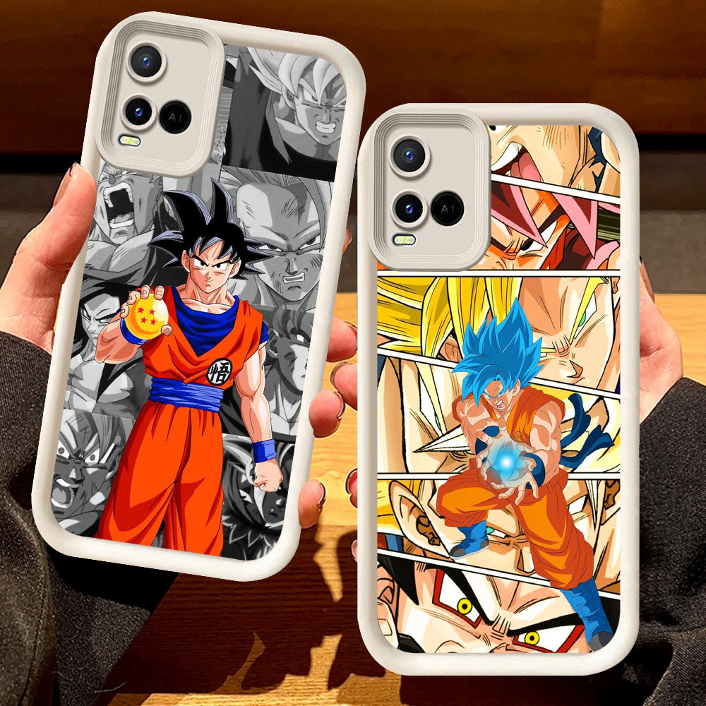 G-42 Dragon Ball Casing สําหรับ VIVO Y21s Y33t Y21 Y21e Y21t Y33s V20 Pro สีดําและสีขาว