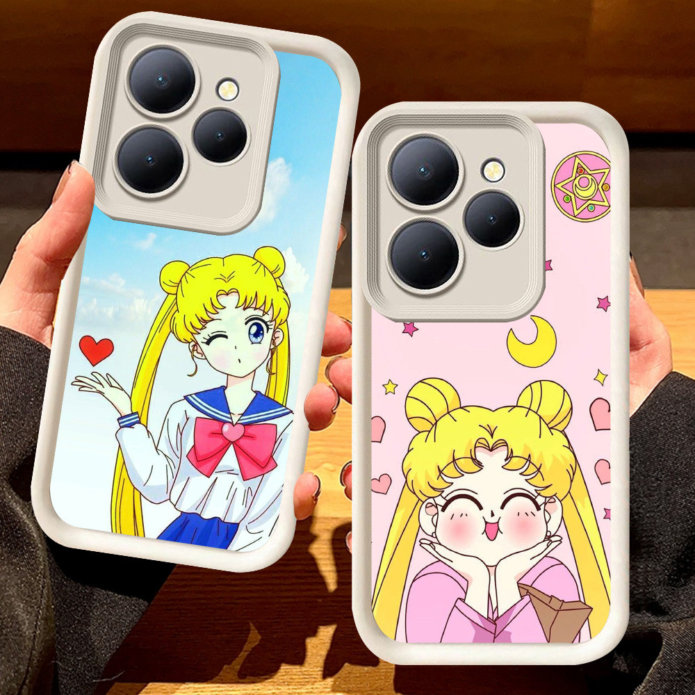 G-62 Sailor Moon Casing สําหรับ ITEL P65 RS4 P55 A80 City 100 A50 A70 A90 S23 5G