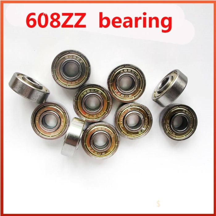 2pcs608zz bearing wheelchair front wheel bearing accessories 608 small bearing trolley wheel bearin