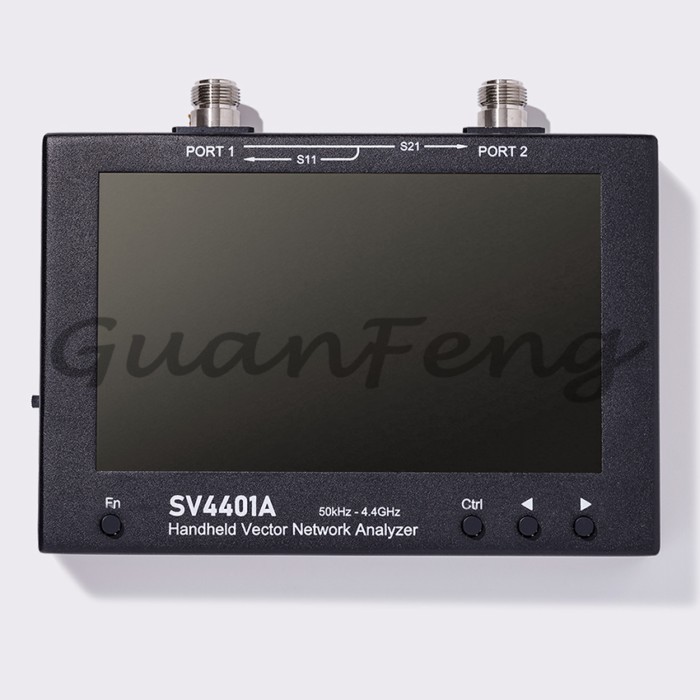 Antenna analyzer NanoVNA VNA FCC CE upgraded vector network analyzer 50KHz~4.4GHz SV4401A, with 7-i