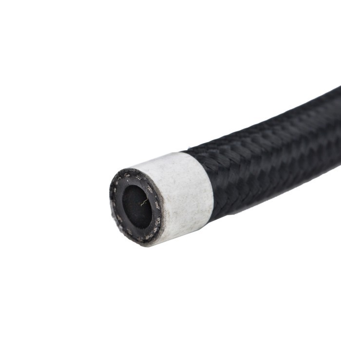 NBR black nylon braid rubber fuel line an hose 6AN 8AN 10AN 12AN for cooling system