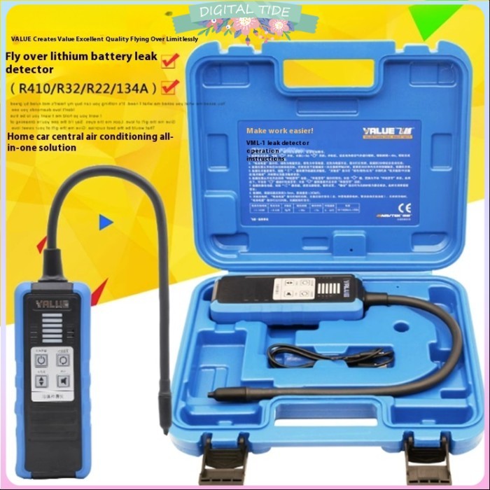 Fly-by leak detector VML-1 refrigerant R22/410a/R32 Snow automobile air conditioning refrigerant ha