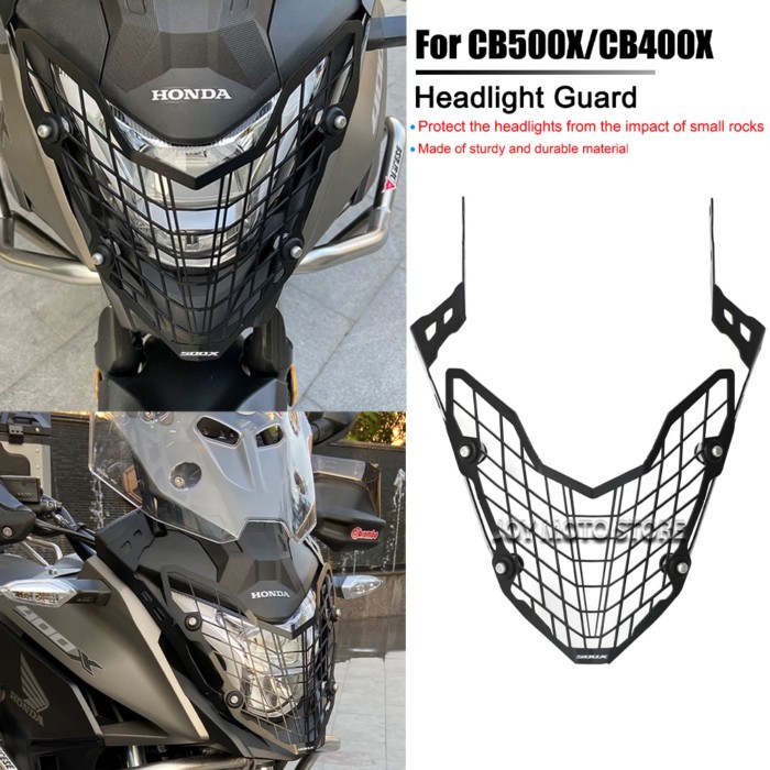 For Honda CB400X CB500X cb400x cb500x Motorcycle Accessories CNC Headlight Guard Cover Protector