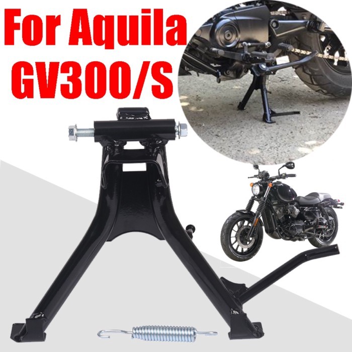 For HYOSUNG Aquila GV300S GV300 S GV 300 S GV 300S Motorcycle Accessories Middle Kickstand Bracket