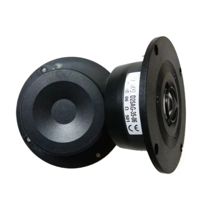 2Pcs Original Vifa D25AG-35-06 4-Inch Tweeter Aluminum Dome Tweeter Speaker Dual Magnet