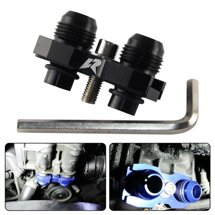 AN10 Oil Cooler Adapter Fitting For BMW E36 E46 Euro E82 E9X 135/335 135i/335i/335xi/xDrive 1M Coup