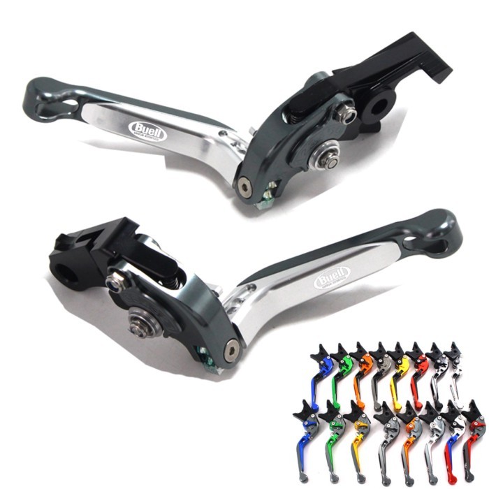 For Buell M2 Cyclone 1997-2002 Motorcycle aluminium alloy Folding Extendable Brake lever Adjustable