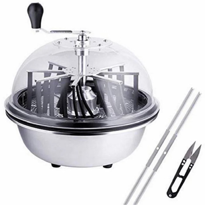 Hydroponic 16 Inch Leaf Bowl Grass Trimmer Twisted Spin Cut For Plant Bud Leaf Trimmer