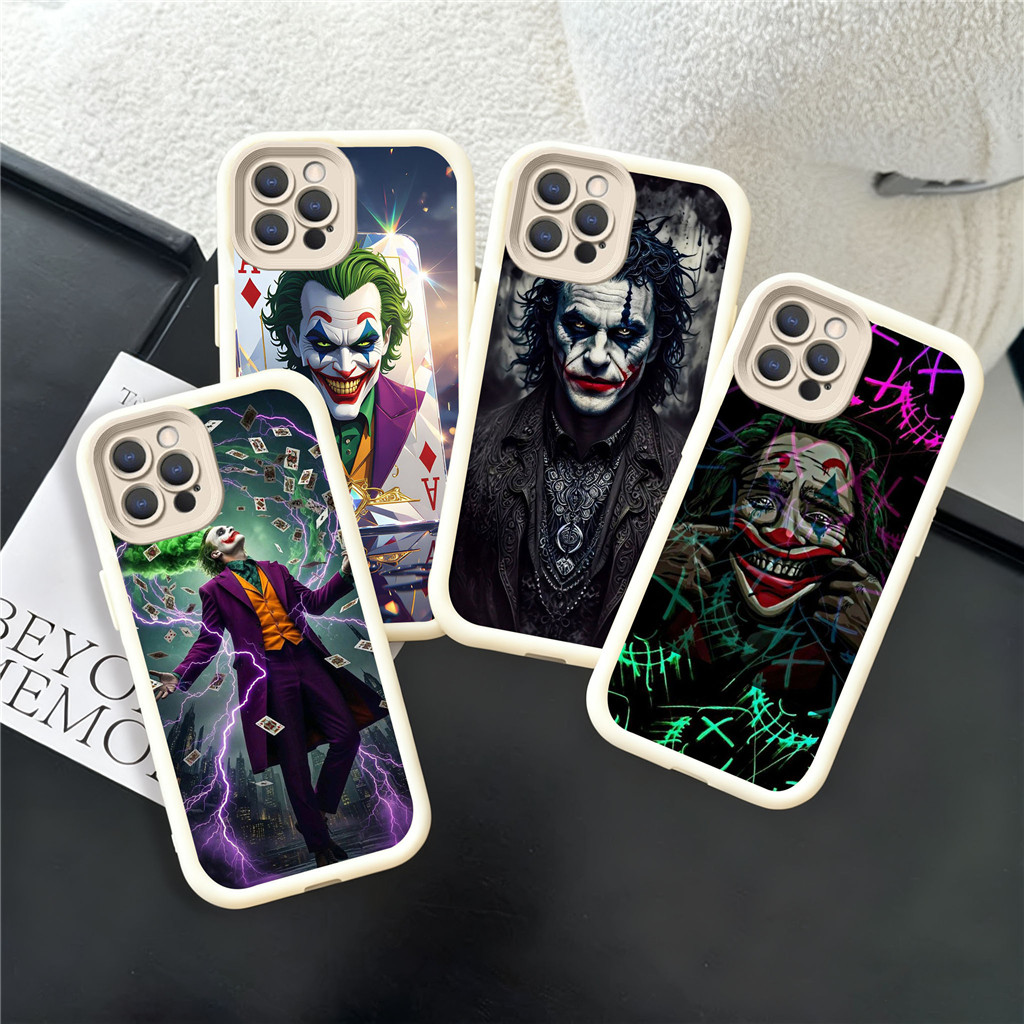 WA20 Joker the Joker Casing สําหรับ Hp ชุบ iPhone X 11 6 XR 13 8 7 Plus วัสดุ TPU